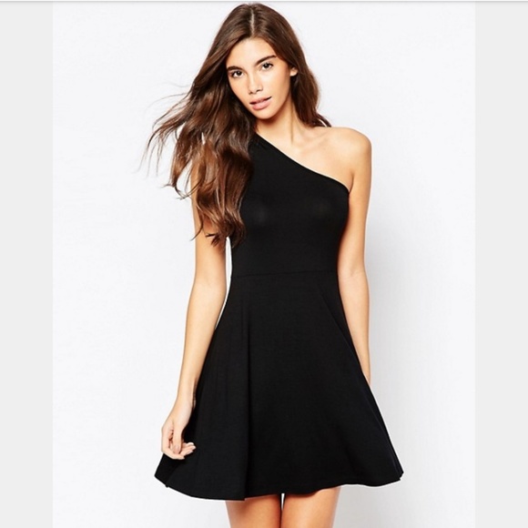 ASOS Dresses & Skirts - ASOS One Shoulder Skater Dress